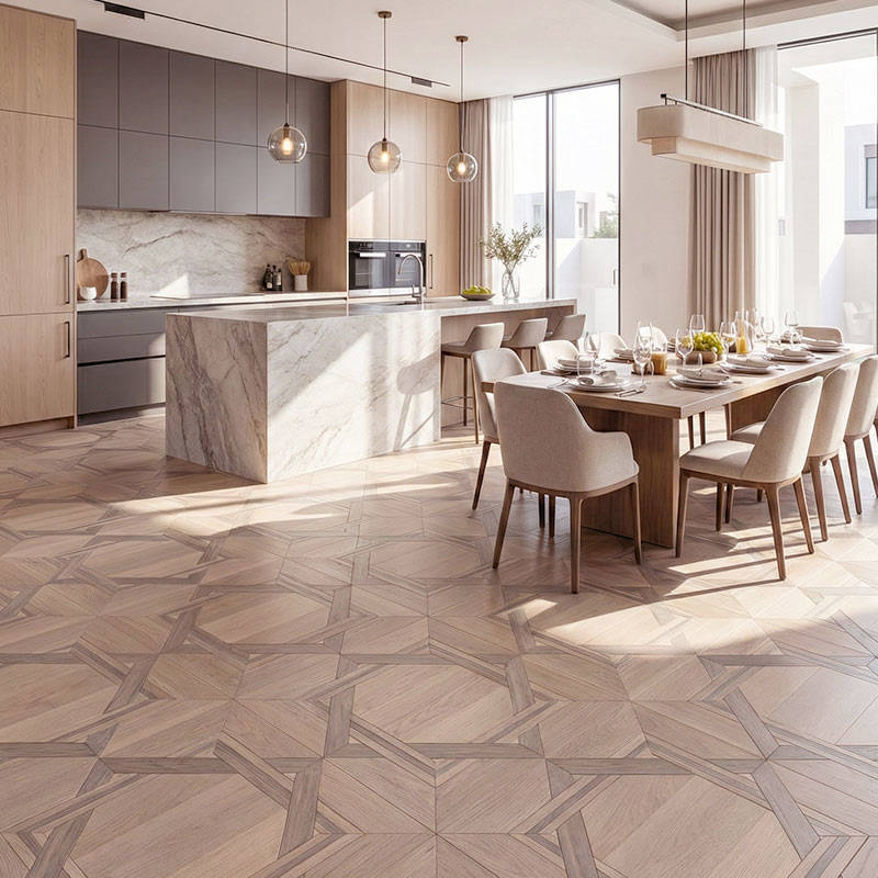 RP Chelsea Square Linear Vogue New England 17 Dinning Kitchen Parquetry Wood Flooring