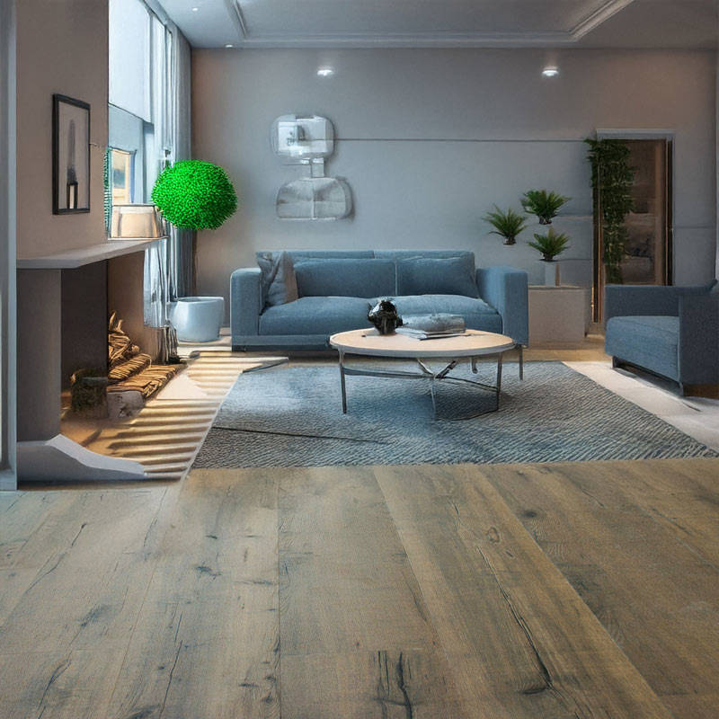 Gerbür Evolution Vinyl Click Espresso Jin Evo 07 Study Living Room