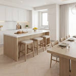 RP Boa Hybrid Herringbone Dove 14 Engineered Wood Flooring Kitchen Engineered Wood Flooring