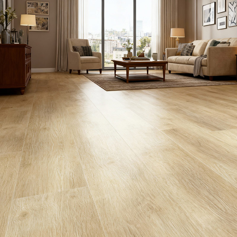 spc engage gerbur oak limed stone plastic composite floor in lounge