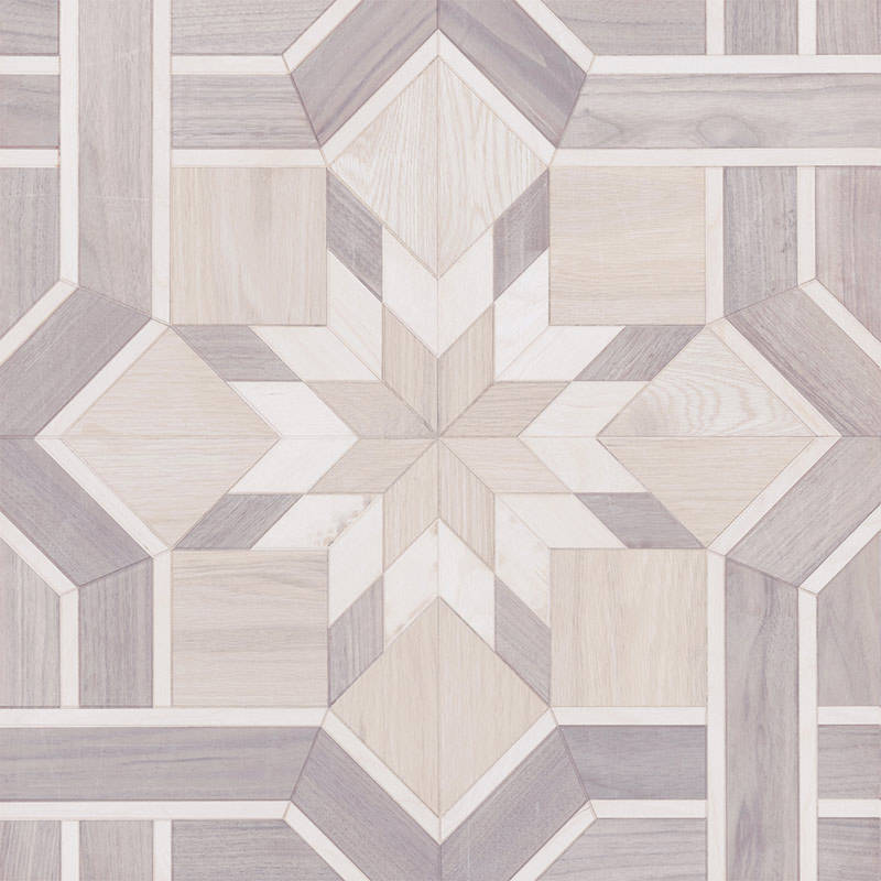RP Chelsea Square Art Mosaic Ivory 06 Swatch