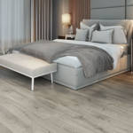 QS Pulse Autumn Oak Warm Grey Vinyl Click Bed Room