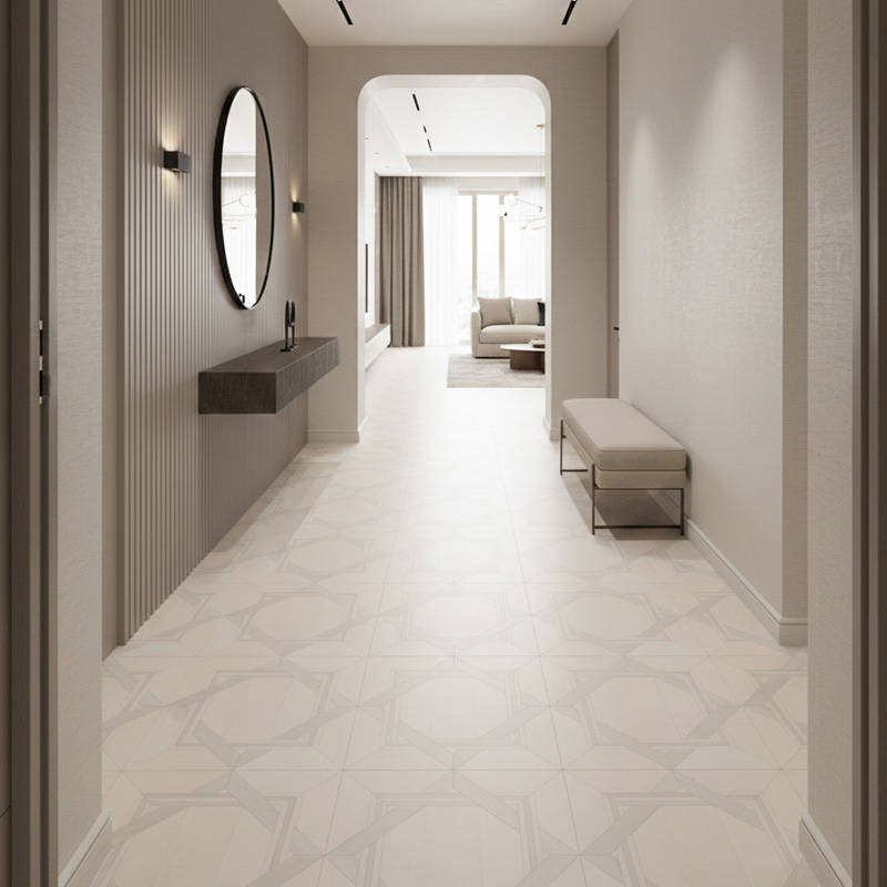 RP Chelsea Square Linear Vogue Steel 22 Corridor Parquetry Wood Flooring