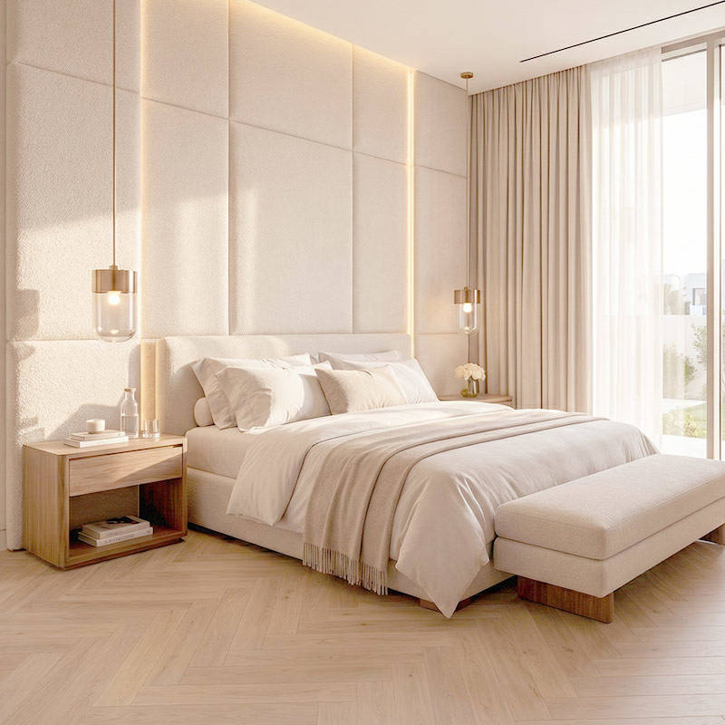 RP Boa Hybrid Herringbone Heather 12 Engineered Wood Flooring Bedroom Flooring
