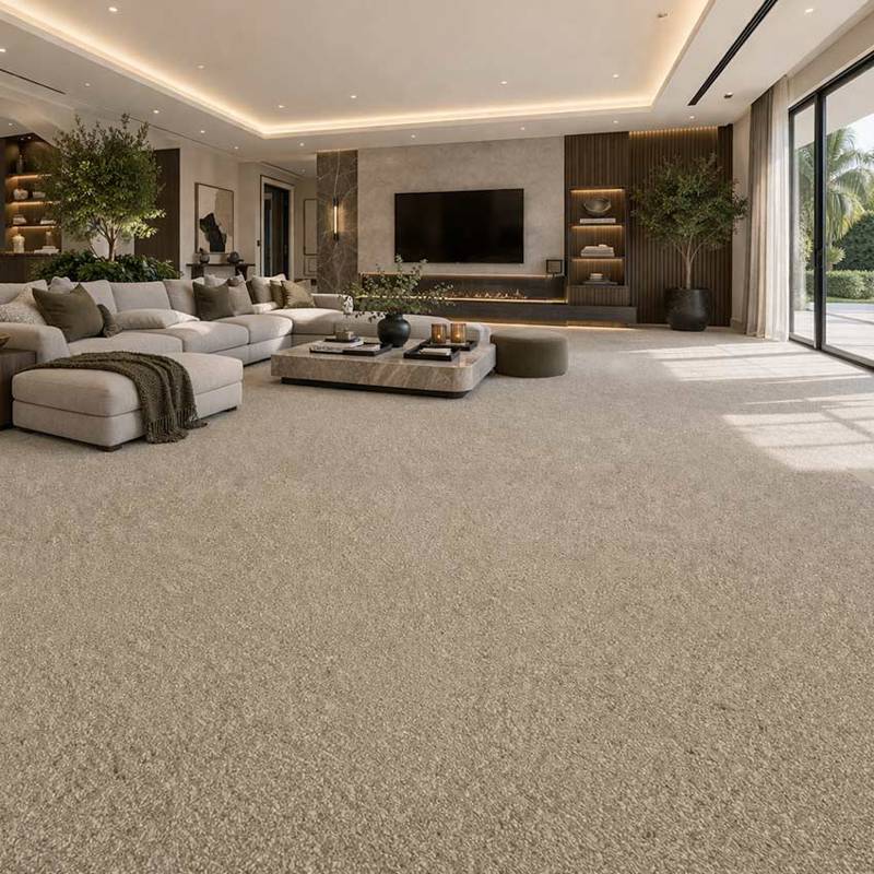 Anemone Carpet Tiles CRP BLT ANMN 02 Spacious Modern Living Room
