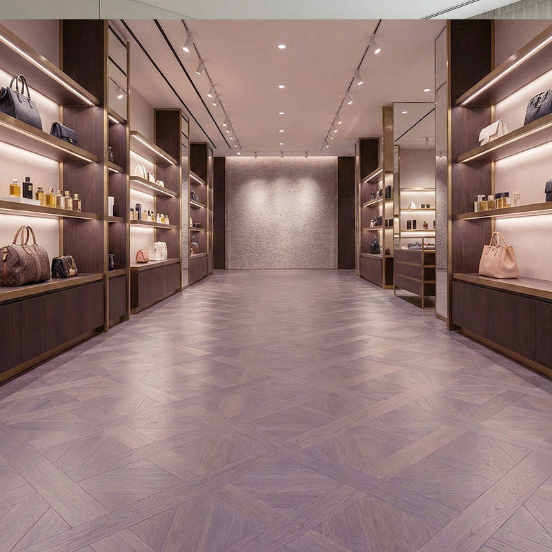 RP Chelsea Square Lush Square Colorado 20 Showroom Parquetry Wood Flooring