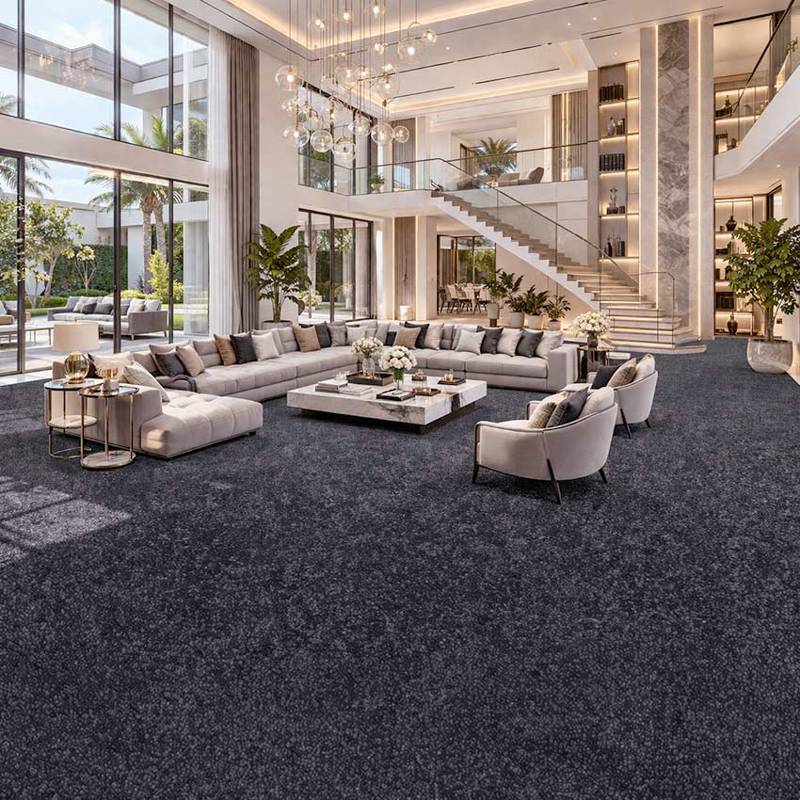 Wall To Wall Carpet Tiles Balta Lily CRP BLT LIL 03 Luxury Villa Grand Living Hall