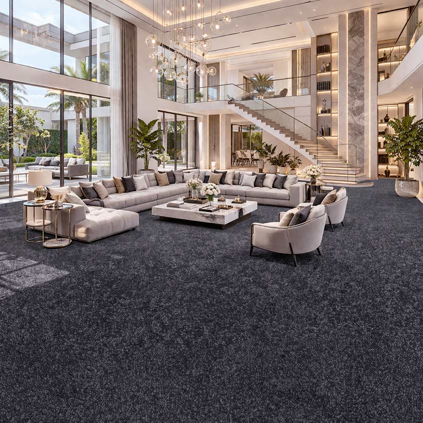 Wall To Wall Carpet Tiles Balta Lily CRP BLT LIL 03 Luxury Villa Grand Living Hall