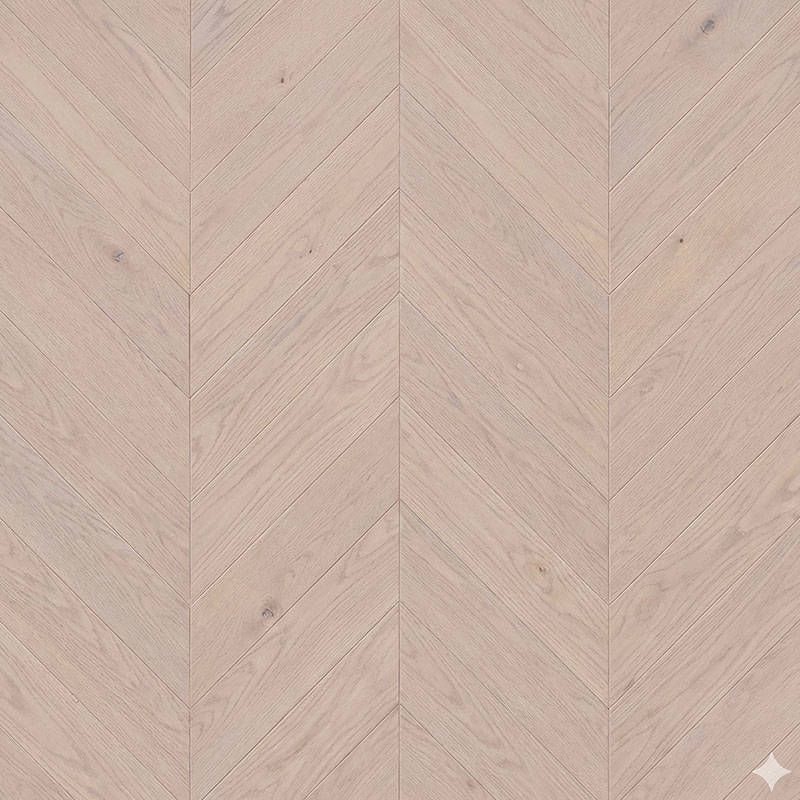 RP Chevron Dove 14 Engineered Wood Flooring Swatch