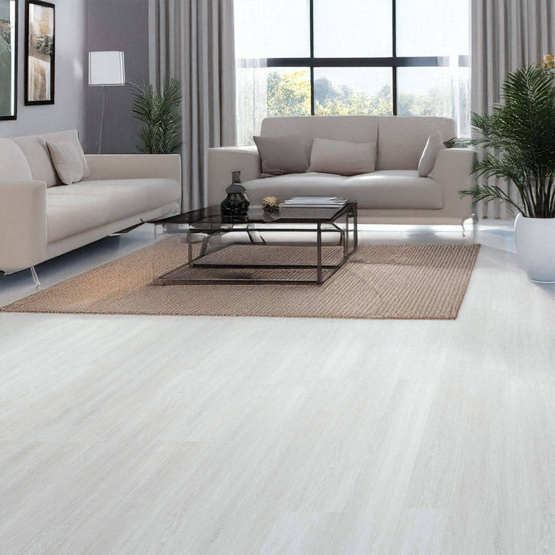 gerbur aqua click silver spruce vinyl click flooring in living space