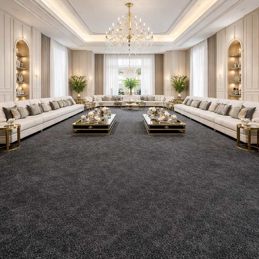 Wall To Wall Carpet Tiles Balta Lily CRP BLT LIL 03 Villa Formal Majlis Reception Hall