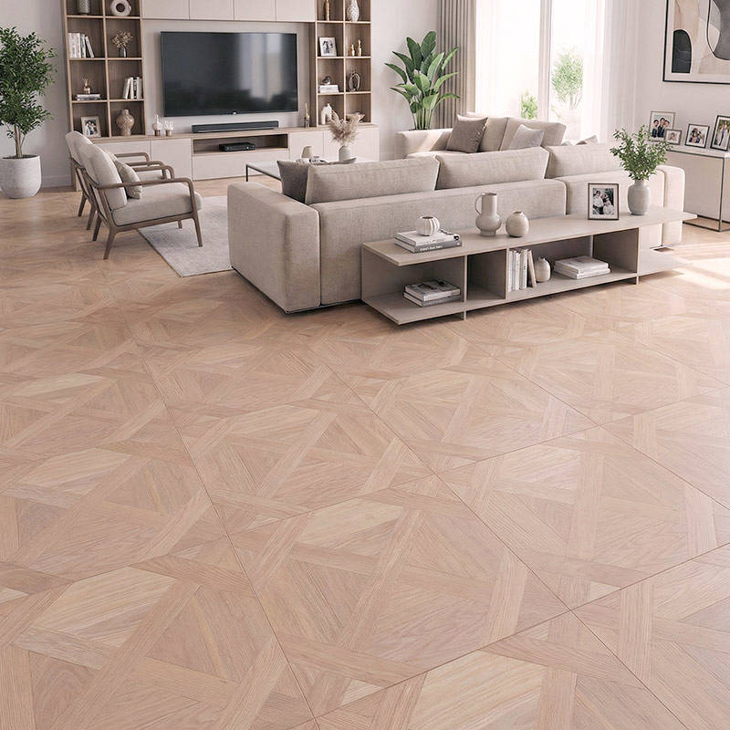 RP Chelsea Square Lush Square Cedarstone 11 Livingroom Parquetry Wood Flooring