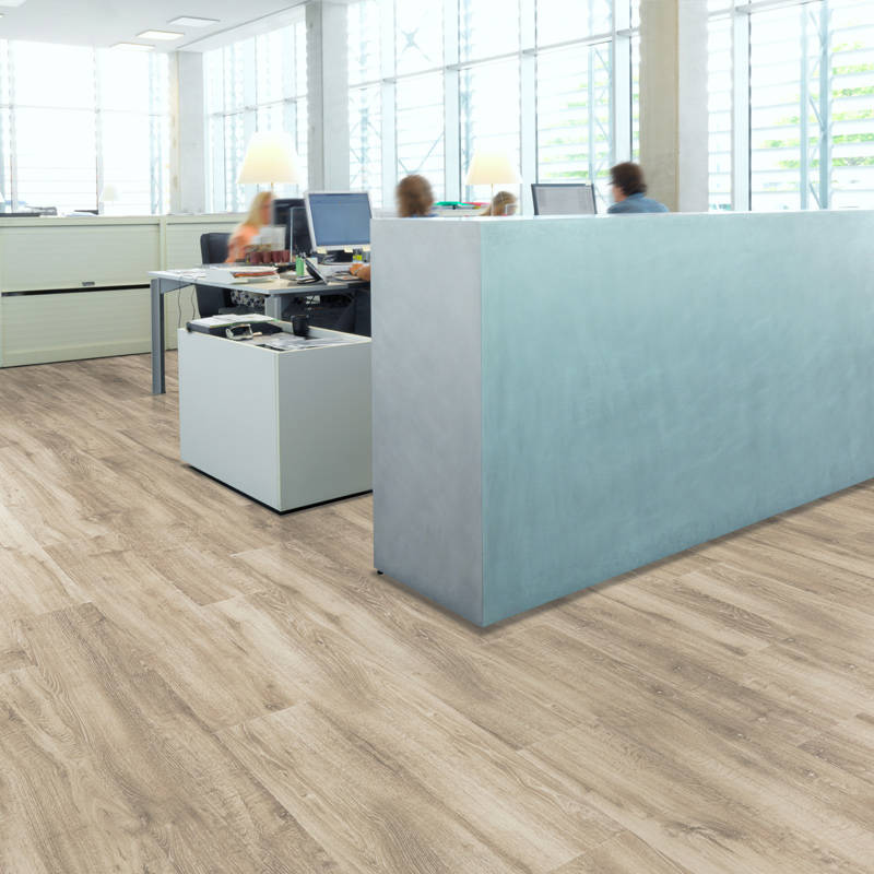 berry alloc pure planks lime oak vinyl click plank in office