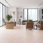 RP Herringbone Classic Mist 07 Home Office Parquet Wood Flooring