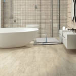 QS Ambient Cream Travertin Bathroom