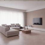 RP Chelsea Square Versailles Cask 16 Parquetry Wood Flooring Livingrom
