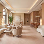 RP Chevron Heather 12 Engineered Wood Flooring Coffee Shop