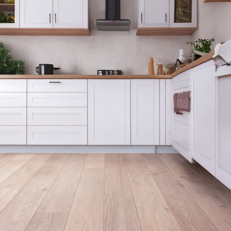 royal parquet oxford classic sandcastle engineered wood flooring in kitchen