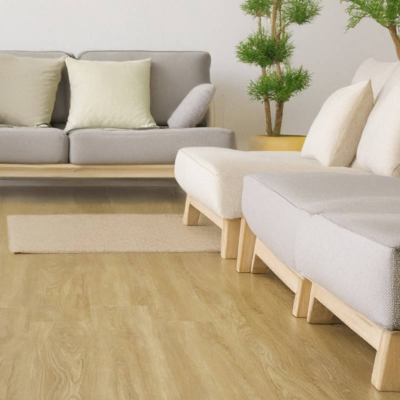 gerbur aqua click cotton wood vinyl click flooring in lounge