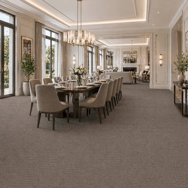 Wall To Wall Carpet Tiles Balta Marilyn CRB BLT MRLN 07 CRB BLT MRLN 08 Elegant Modern Dining And Living Room