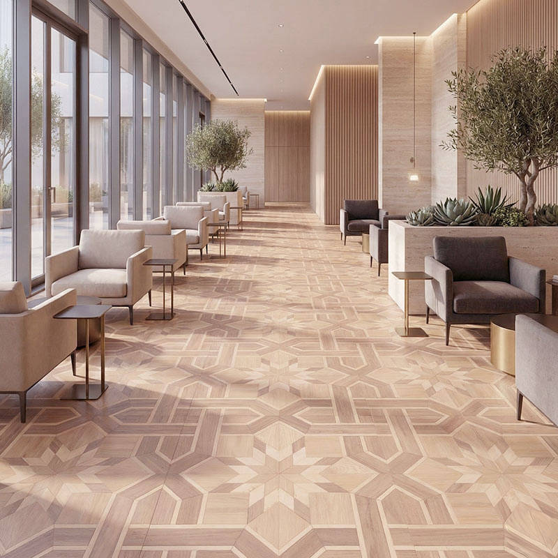 RP Chelsea Square Art Mosaic Cedarstone 11 Villa Hotel Waitingarea