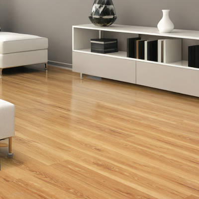 spc engage gerbur golden oak stone plastic composite flooring in lounge