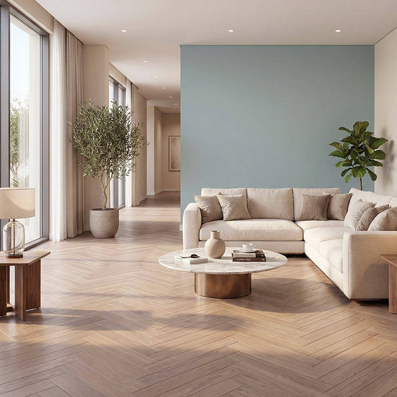 RP Herringbone New England 17 Engineered Wood Flooring Waitingarea