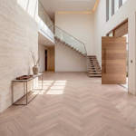 RP Boa Hybrid Herringbone England 17 Engineered Wood Flooring Villa Entrance