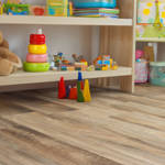 spc engage gerbur smoked oak coffee stone plastic composite flooring with shelf