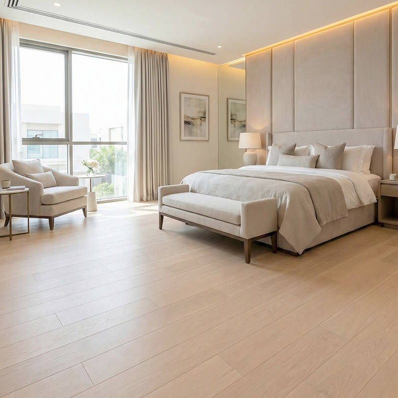 RP Bernera Supreme Frosted Oak 01 Swatch Engineered Wood Flooring Bedroom