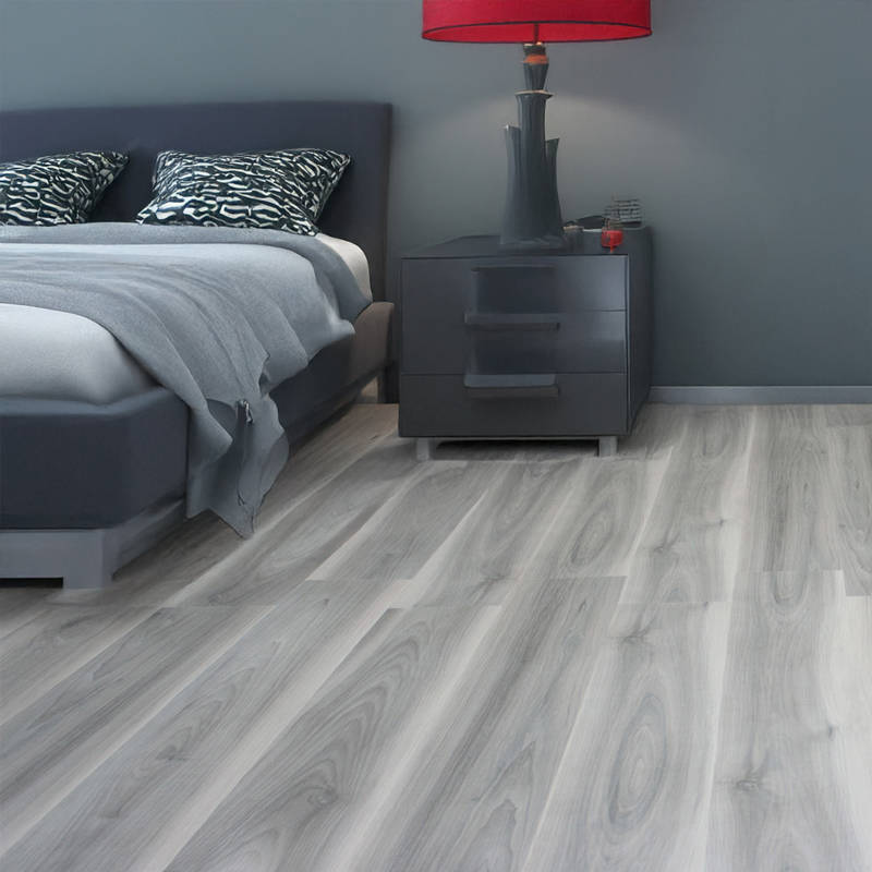 spc engage gerbur oak grey stone plastic composite floor in bedroom
