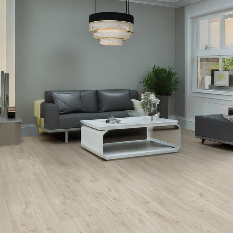 QS Balance Canyon Oak Beige Vinyl Click Living Room Interior