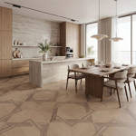 RP Chelsea Square Linear Vogue Sandcastle 10 Kitchen Dinning Parquetry Wood Flooring