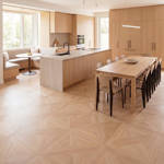 RP Chelsea Square Elegant Wave Cedarstone 11 Parquetry Wood Flooring Kitchen