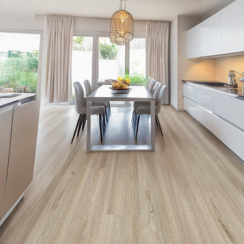 berry alloc pure planks columbian oak vinyl click plank in dining space