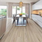 berry alloc pure planks columbian oak vinyl click plank in dining space