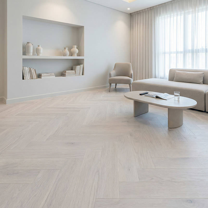 RP Boa Hybrid Herringbone Steel 22 Engineered Wood Flooring Livingroom Flooring