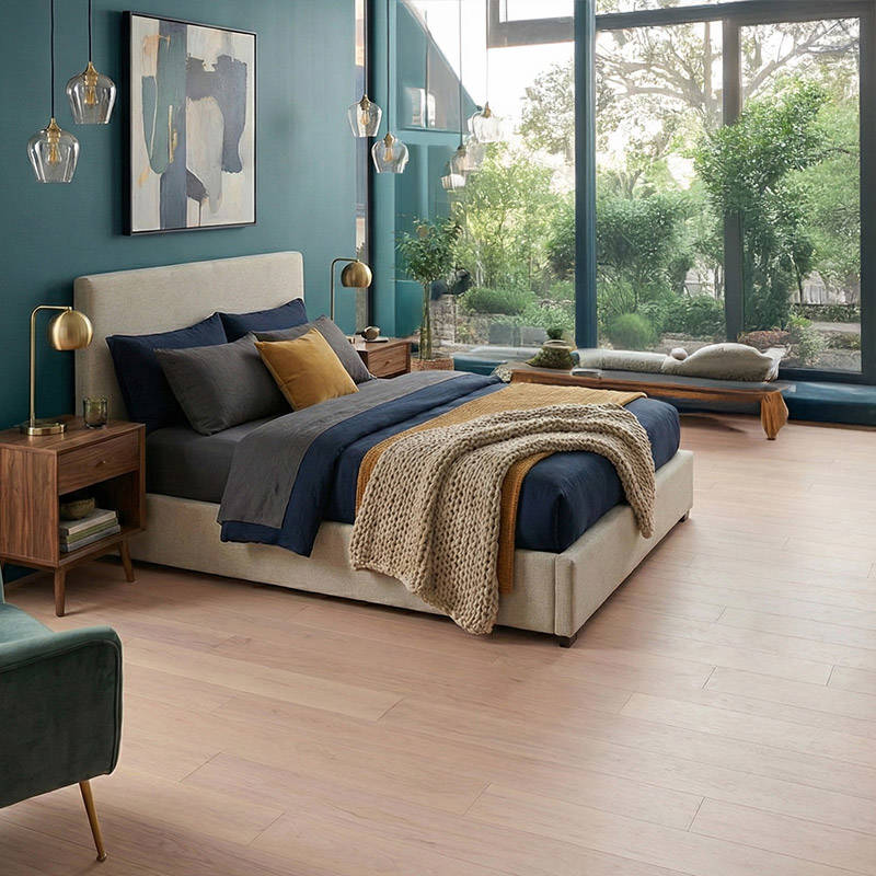 SH Corn Silk 2 Engineered Elegance Wood Flooring Bedroom