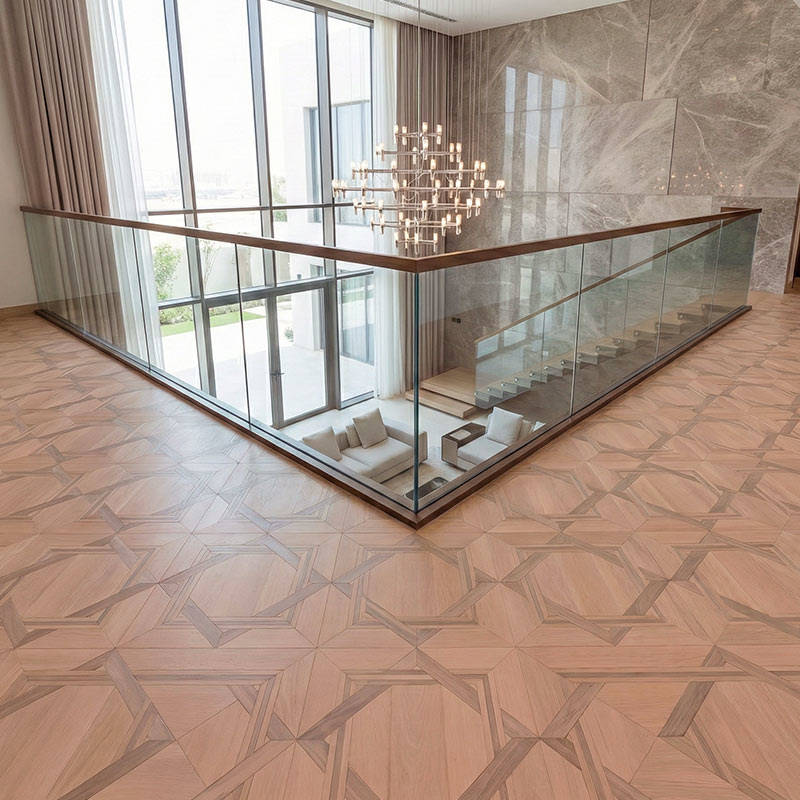 RP Chelsea Square Linear Vogue Cinnamon 21 Stair Case Floor Area Parquetry Wood Flooring