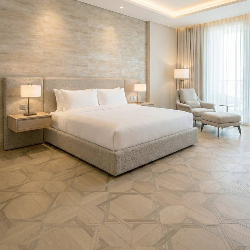 RP Chelsea Square Linear Vogue Tawny 15 Bedroom Parquetry Wood Flooring
