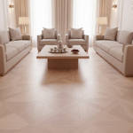 RP Chelsea Square Lush Square Mist 07 Livingrom Parquetry Wood Flooring
