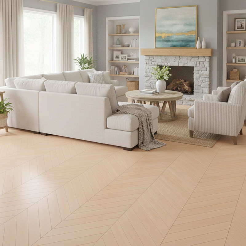 royal parquet chevron classic frosted oak parquet flooring in living room