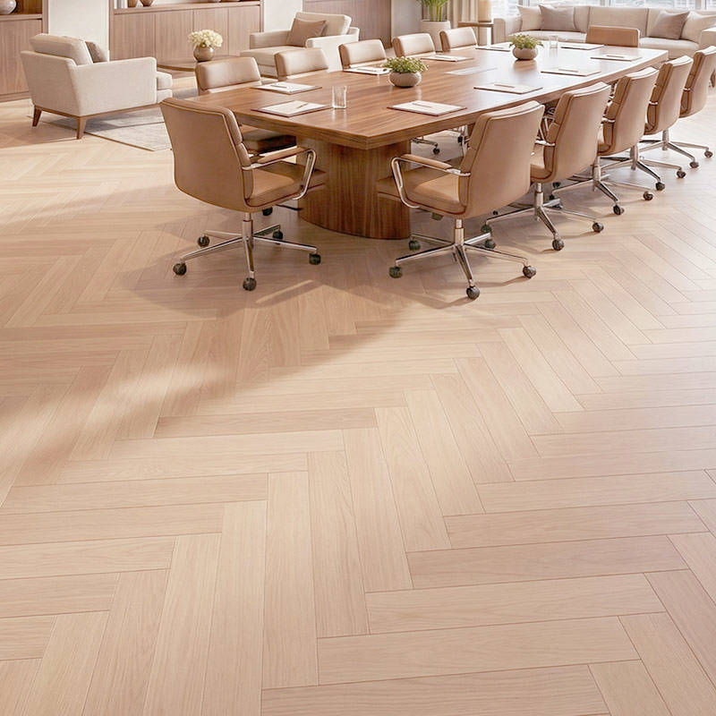 RP Herringbone Heather 12 Engineered Wood Flooring Office Boadroom
