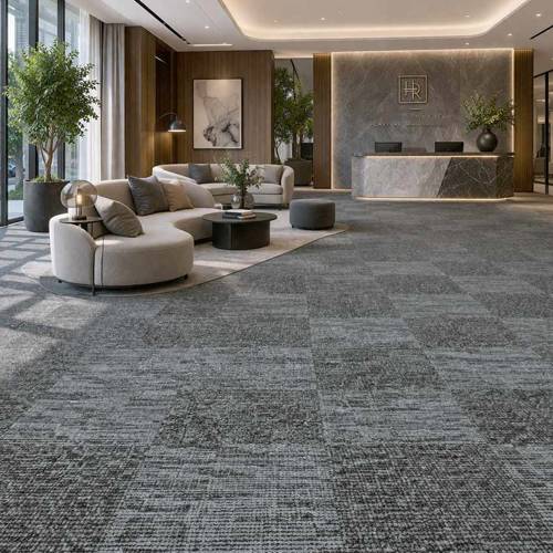 Viper 559 Viper 979 Carpet Tiles Modern Luxury Financial Reception Lounge
