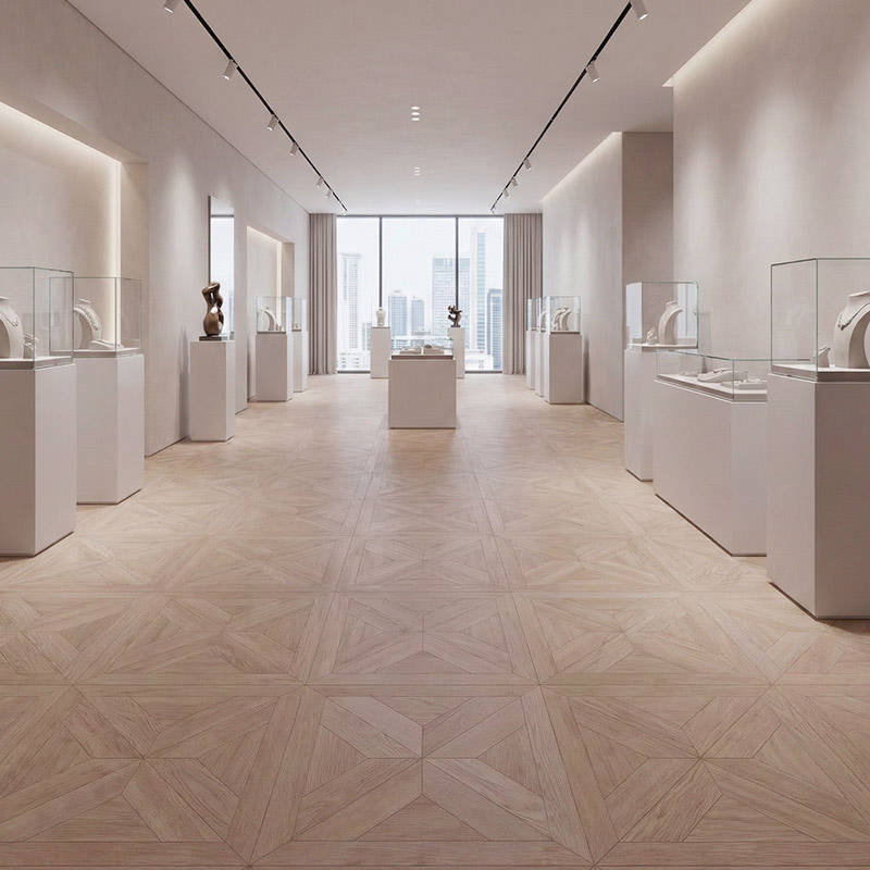 RP Chelsea Square Gilded Lines Cask 16 Boutique Parquetry Wood Flooring