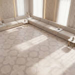 RP Chelsea Square Linear Vogue Ivory 06 Majlis Parquetry Wood Flooring