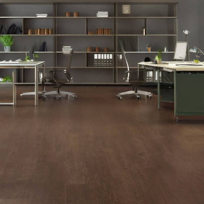 Gerbür Essential Burnt Hazel Lvt Flooring Office Flooring