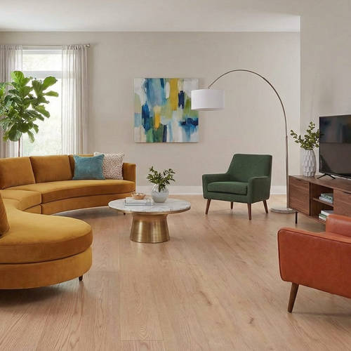 SH Oak=03 Engineered Pinnacle Wood Flooring Familyroom