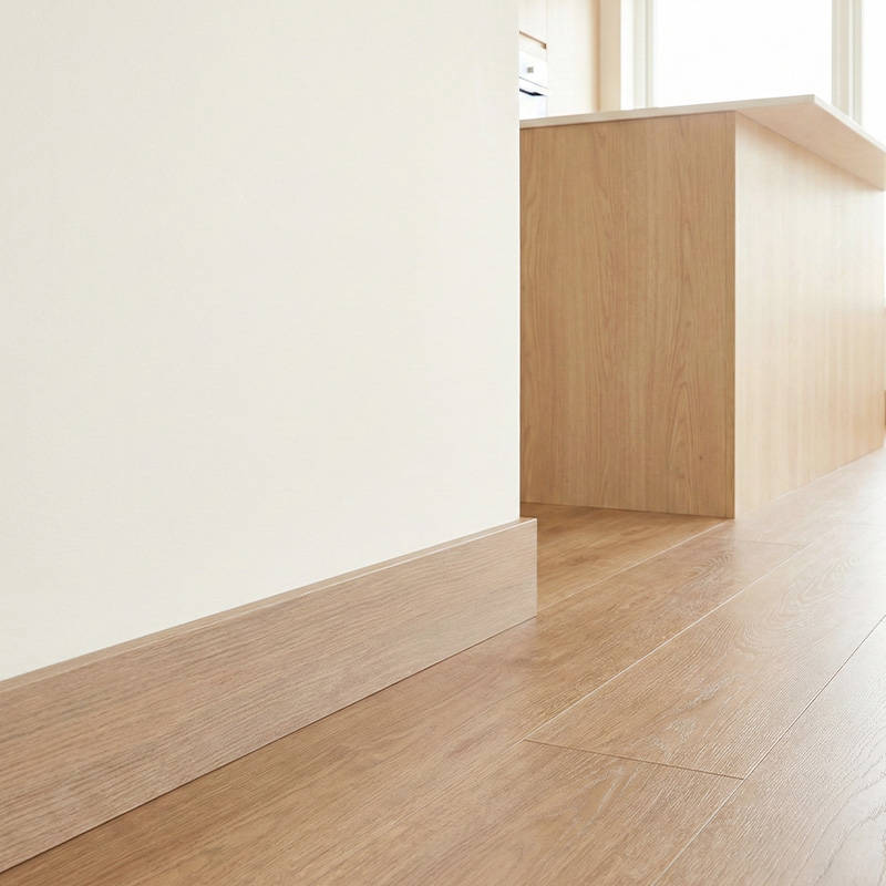Gerbür Caramel Brown Oak GB SKT LAM 12 Matching Skirtings And Profile For Kitchen