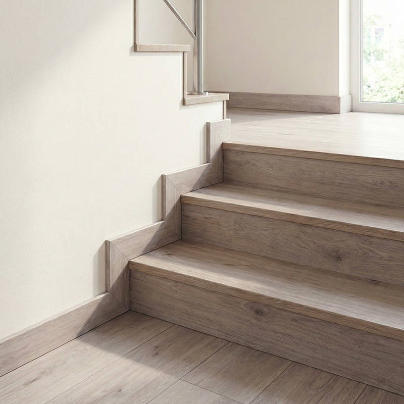 Gerbür Platinum Oak GB SKT LAM 06 Matching Skirtings For Staircase